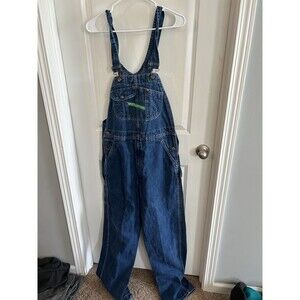 Vintage Key Imperial Overall Aristocrat Denim Bib Workwear  Size 32x32